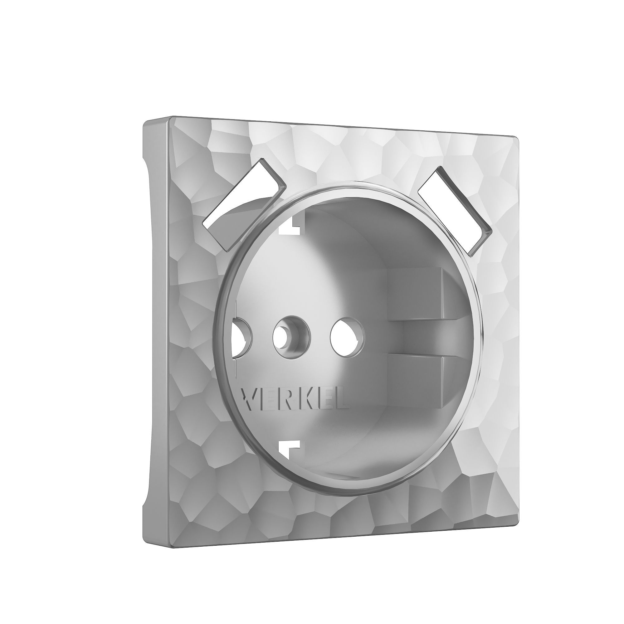 Накладка для розетки USB серебряный W1279506 Werkel