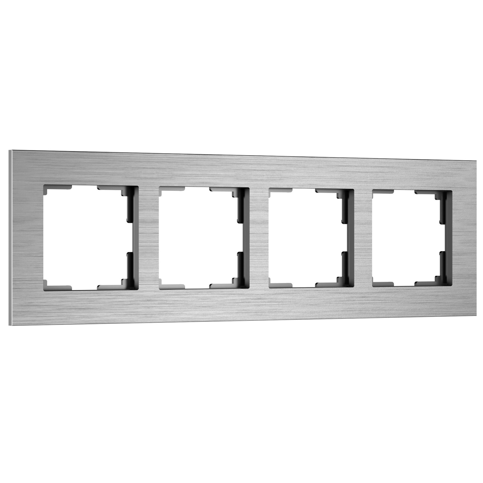 Рамка из металла на 4 поста АluMax алюминий W0043506 Werkel