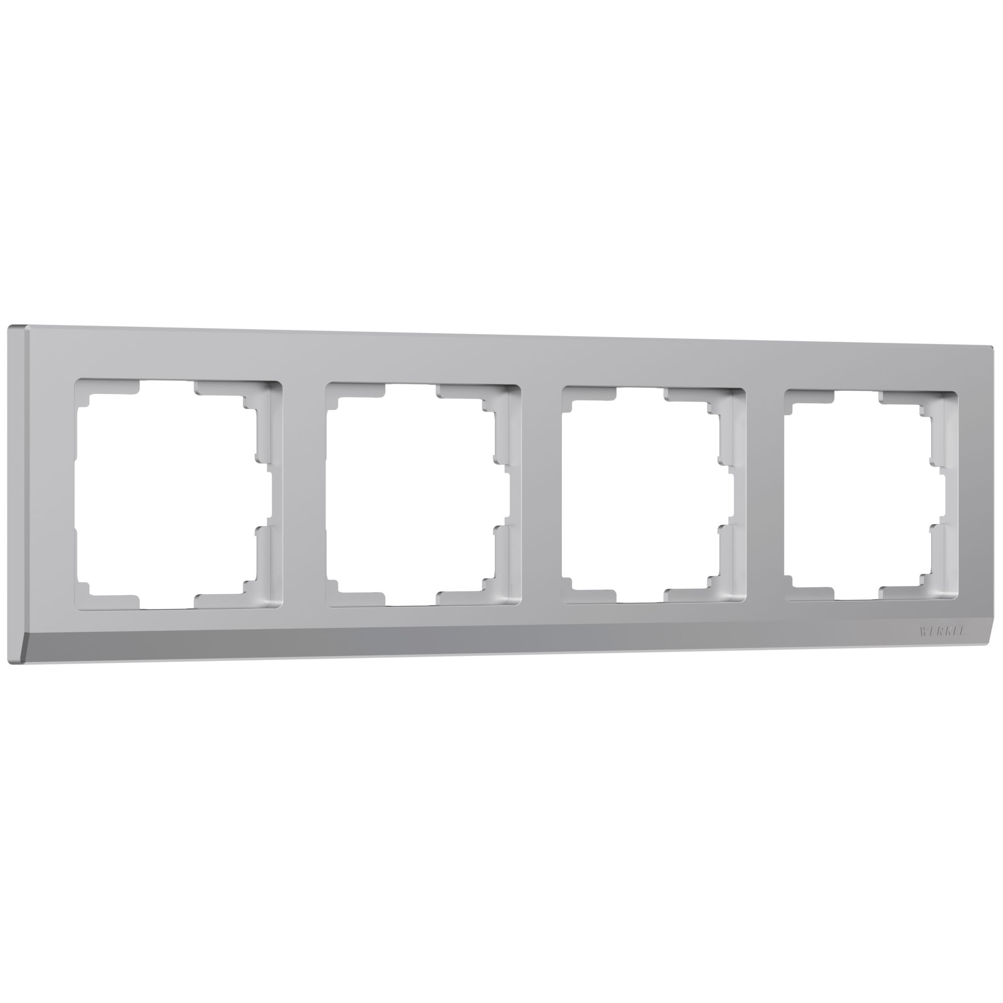 Рамка из поликарбоната на 4 поста Stark серебряный W0041806 Werkel