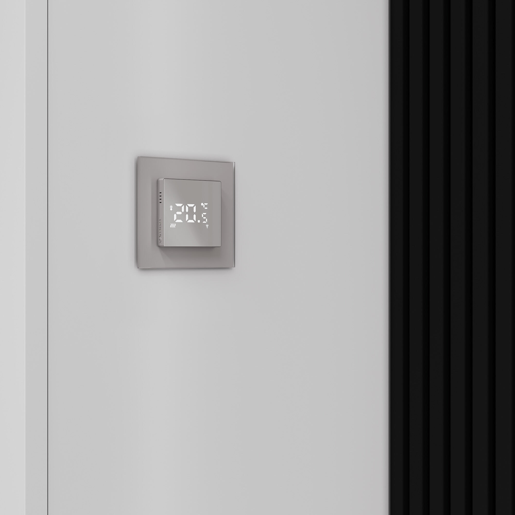 Рамка из стекла на 1 пост Senso дымчатый soft-touch W0013117 Werkel Рамка из стекла на 1 пост Senso дымчатый soft-touch W0013117 Werkel