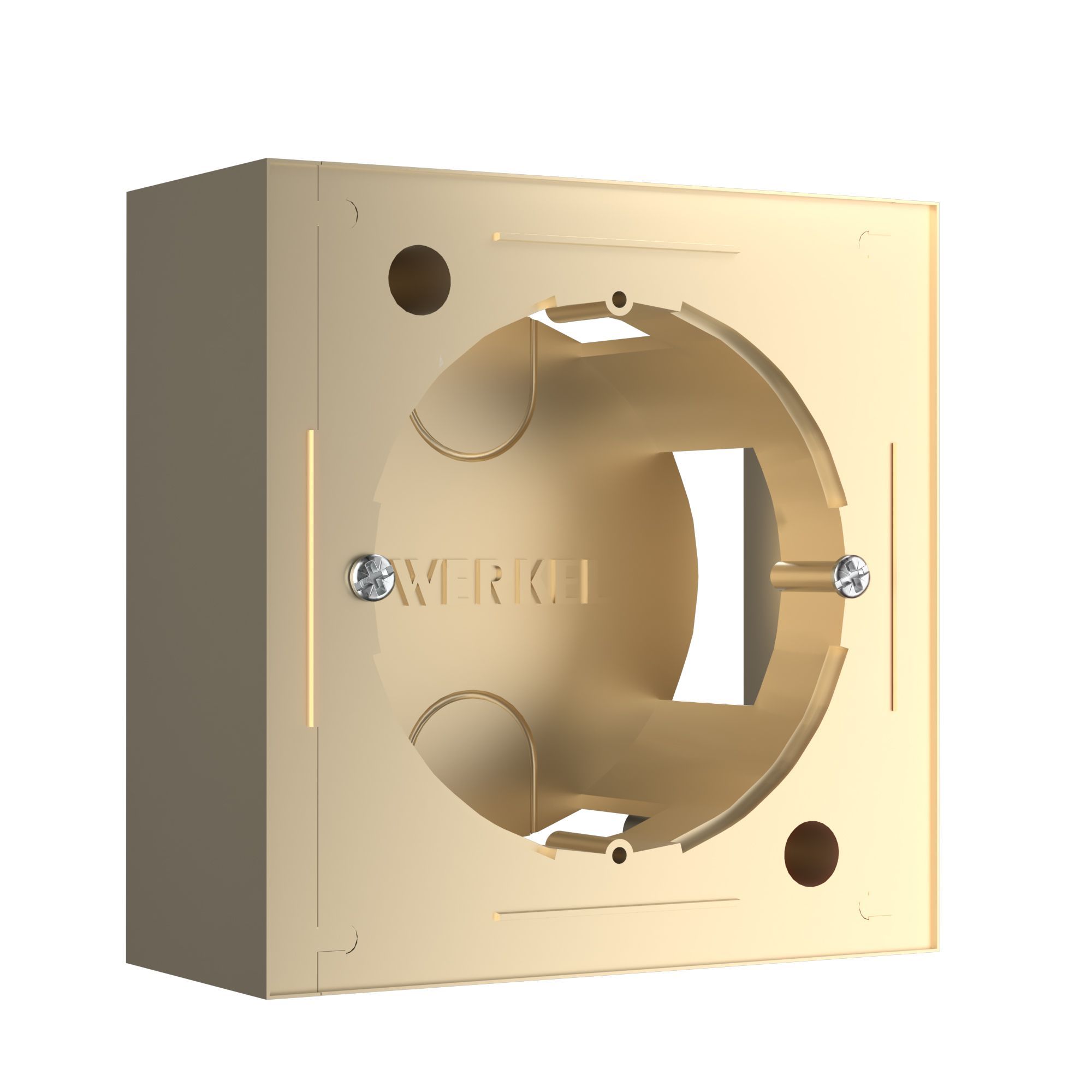 Коробка для накладного монтажа шампань W8000011 Werkel