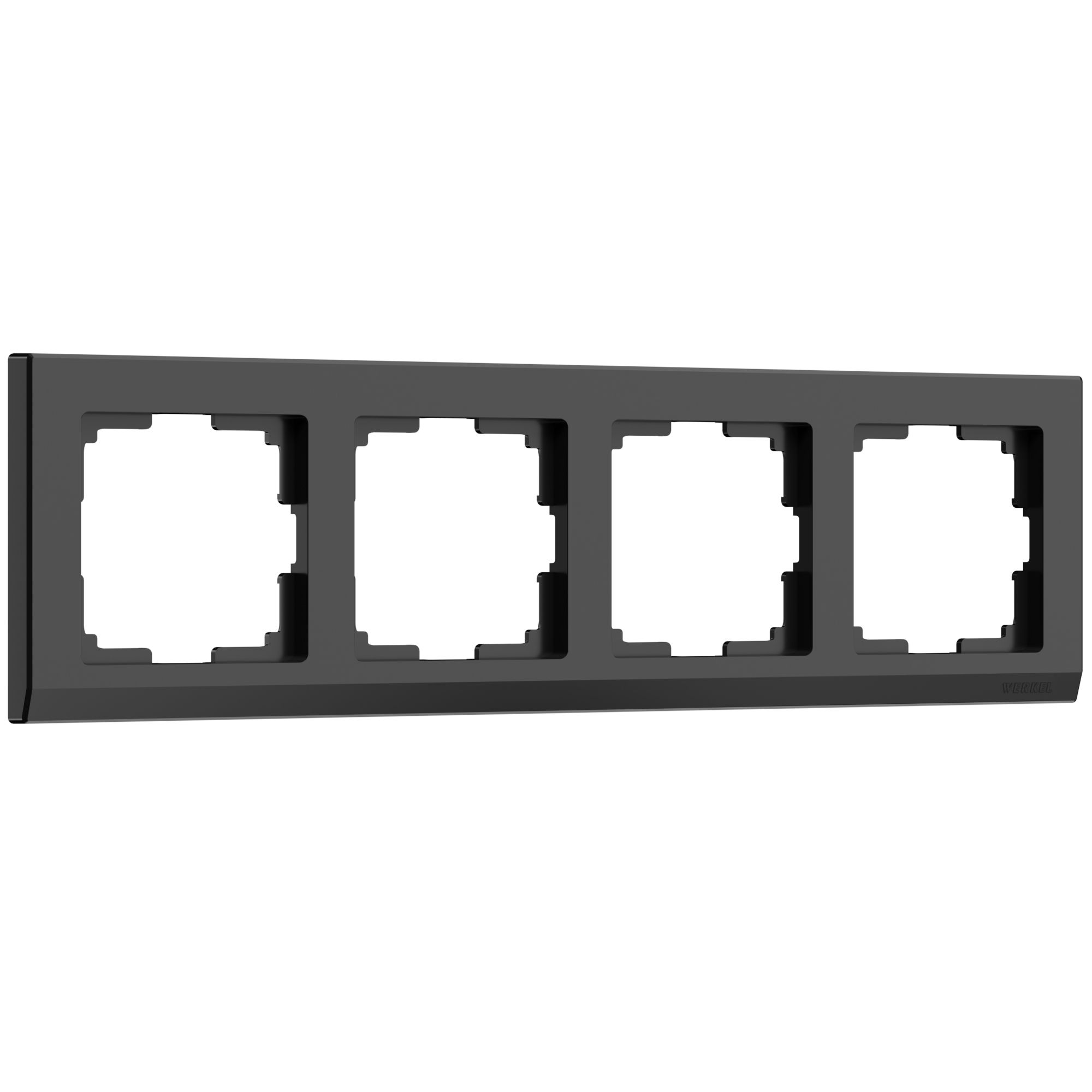 Рамка из поликарбоната на 4 поста Stark черный W0041808 Werkel