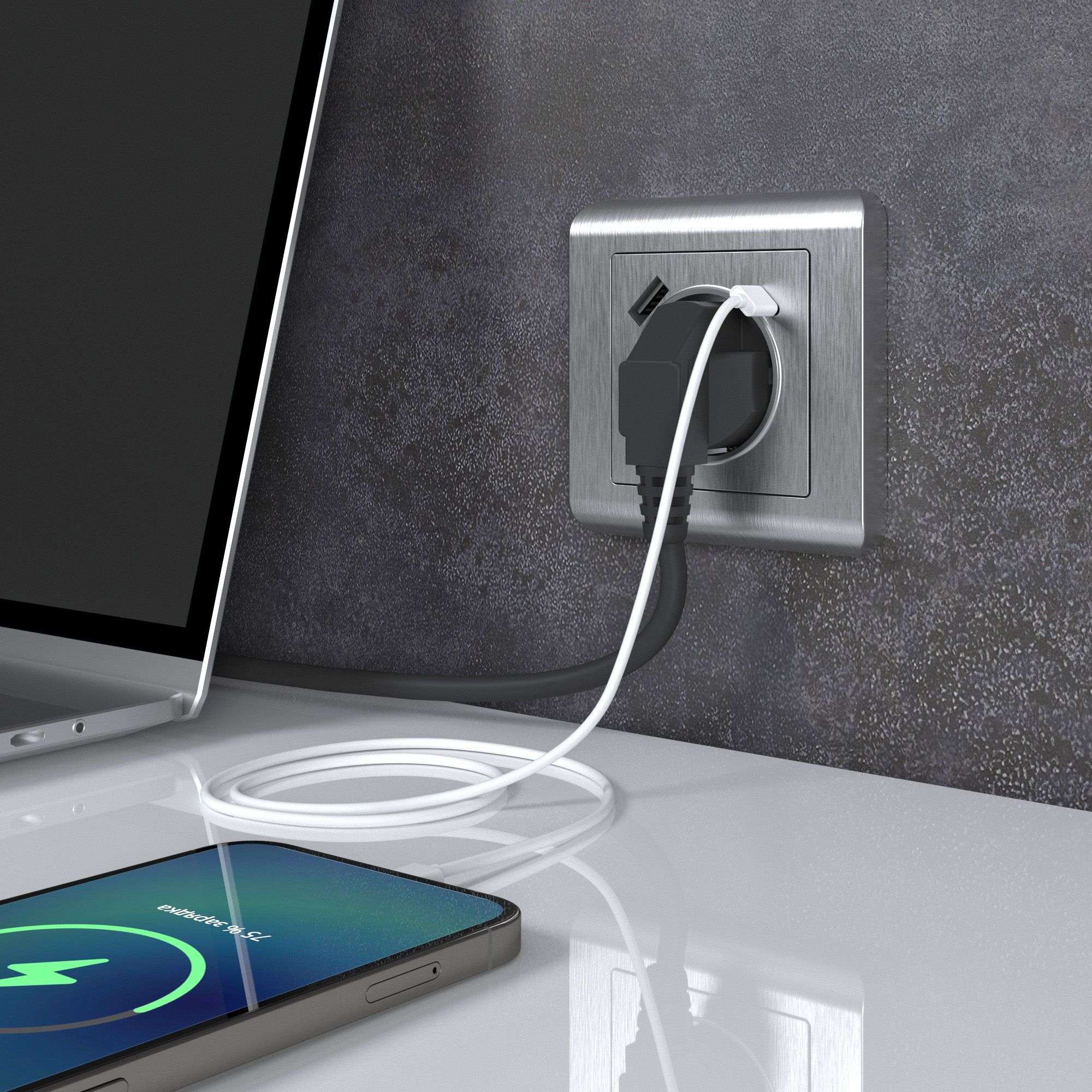 Розетка с заземлением, шторками и USB тип A+C серебряный рифленый W1171709 Werkel Розетка с заземлением, шторками и USB тип A+C серебряный рифленый W1171709 Werkel