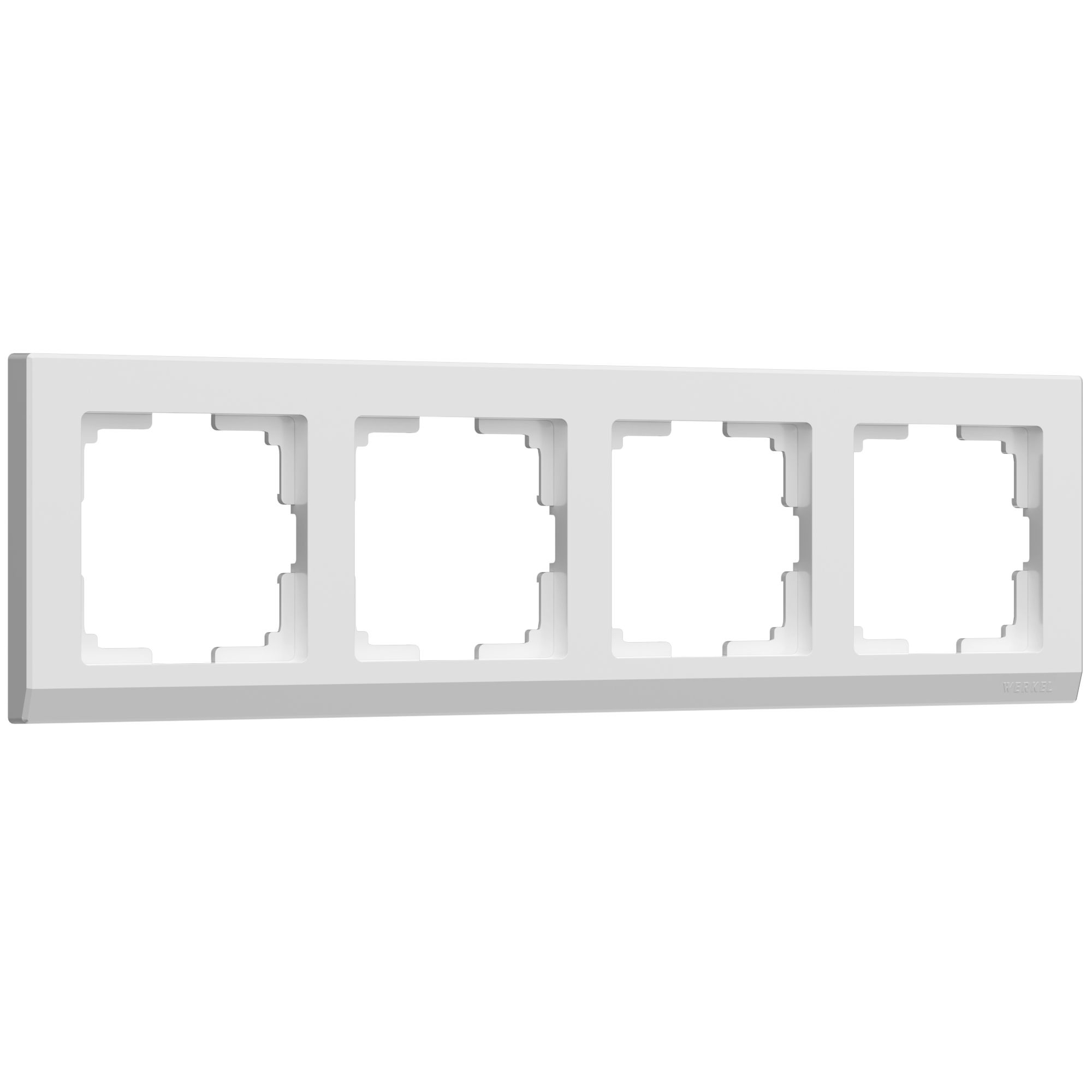 Рамка из поликарбоната на 4 поста Stark белый W0041801 Werkel