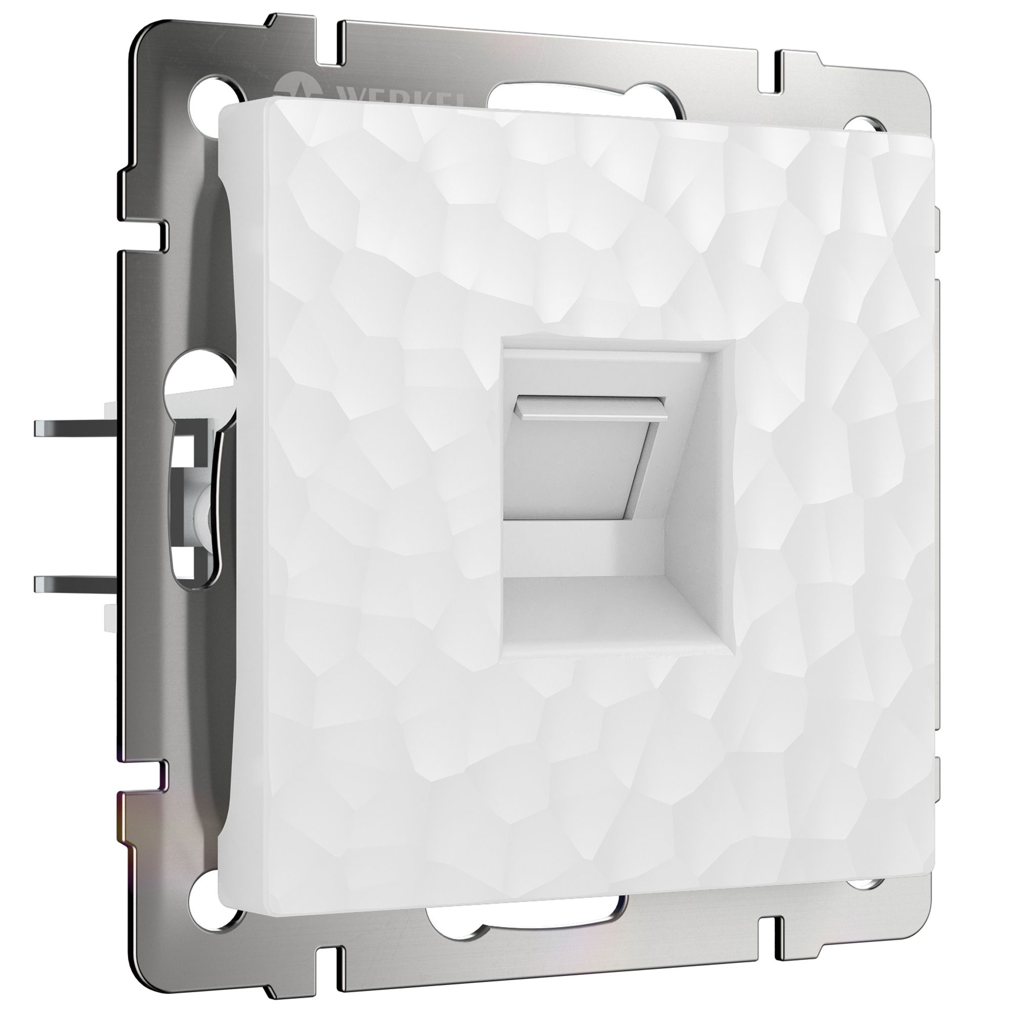 Розетка Ethernet RJ-45 белый W1281001 Werkel