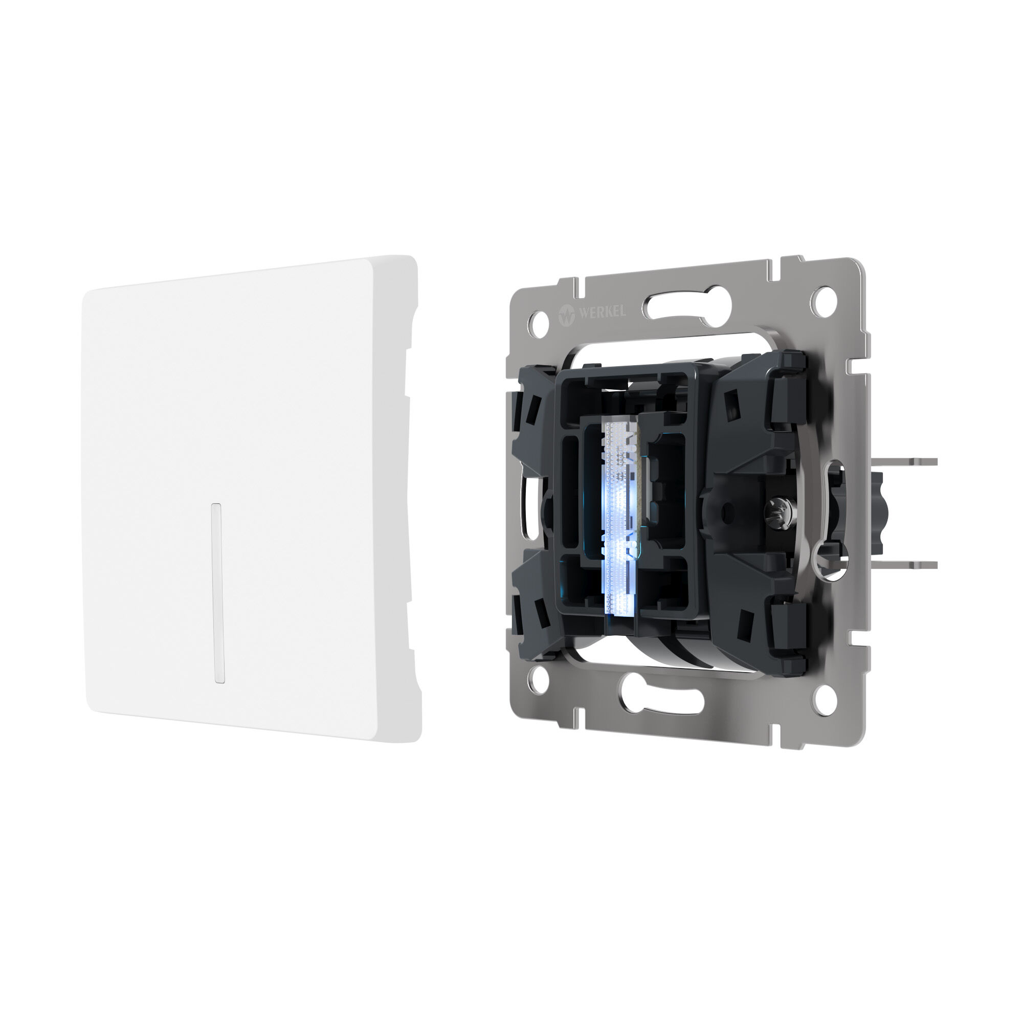 Блок LED подсветки для выключателя 10 шт. (голубой) W8020102 Werkel Блок LED подсветки для выключателя 10 шт. (голубой) W8020102 Werkel