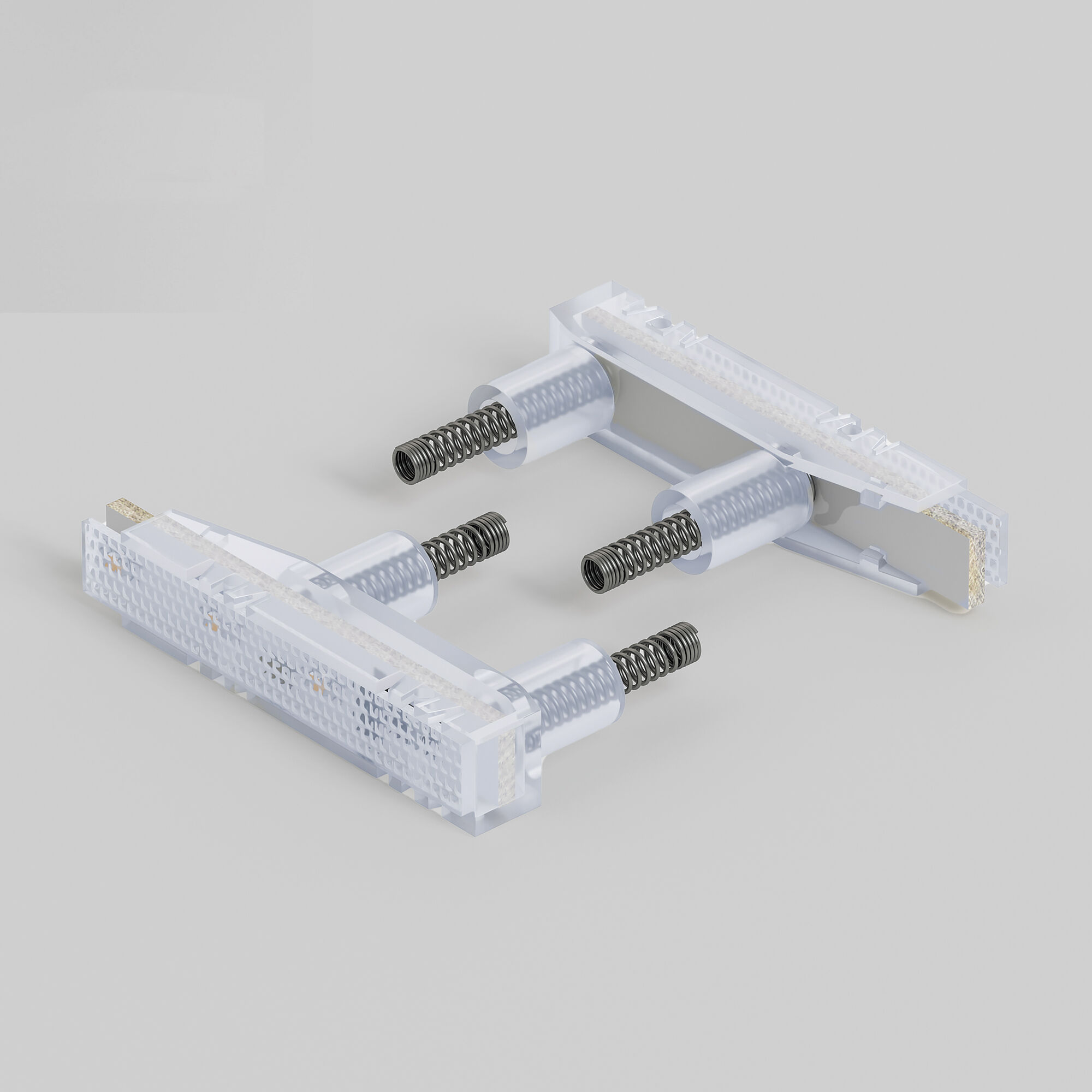 Блок LED подсветки для выключателя 2 шт. (голубой) W8010102 Werkel