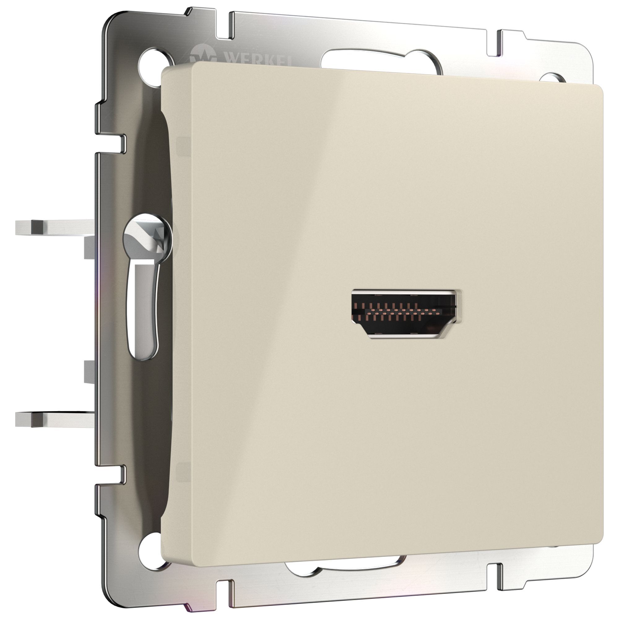 Розетка HDMI слоновая кость W1186003 Werkel
