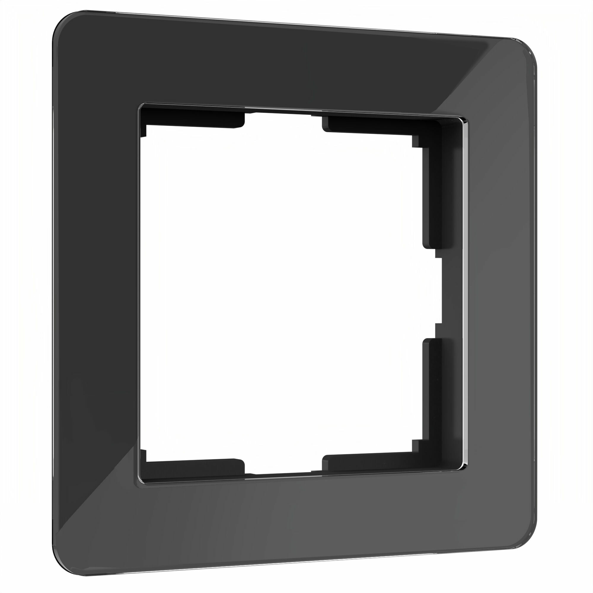 Рамка из акрила на 1 пост Acrylic черный W0012708 Werkel