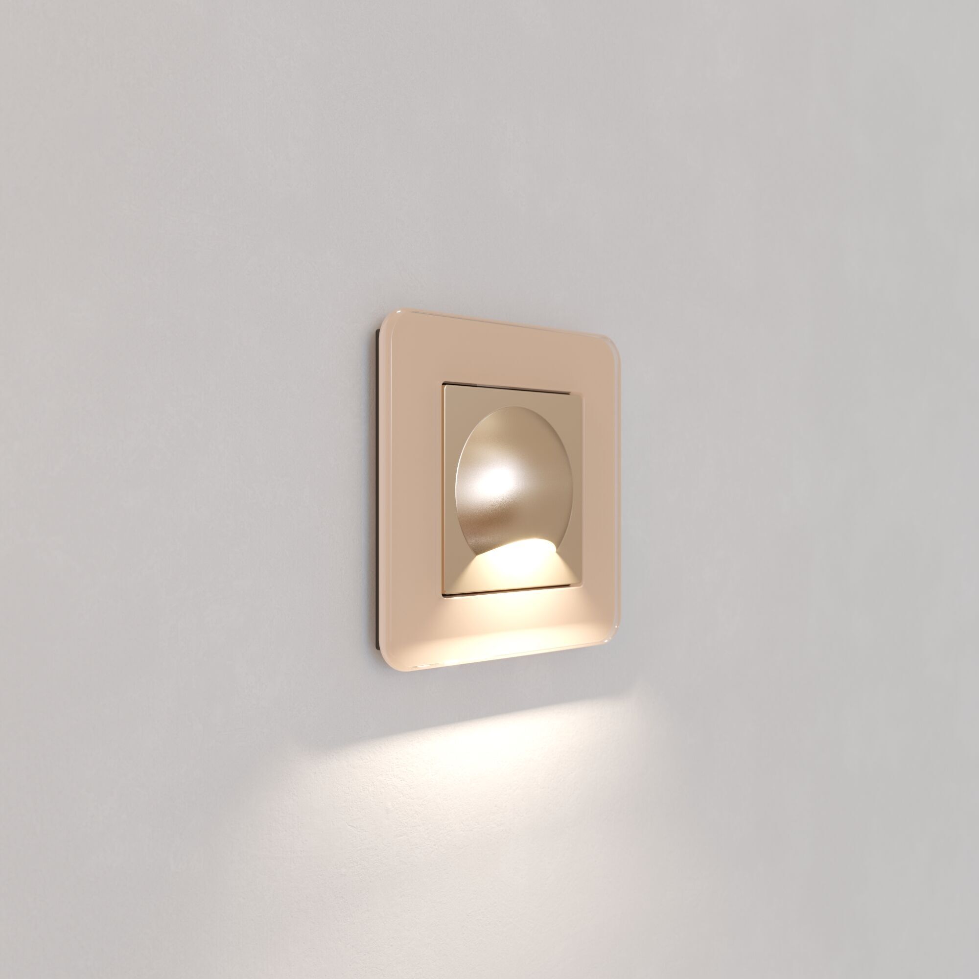 Встраиваемая LED подсветка МУН шампань W1154411 Werkel Встраиваемая LED подсветка МУН шампань W1154411 Werkel