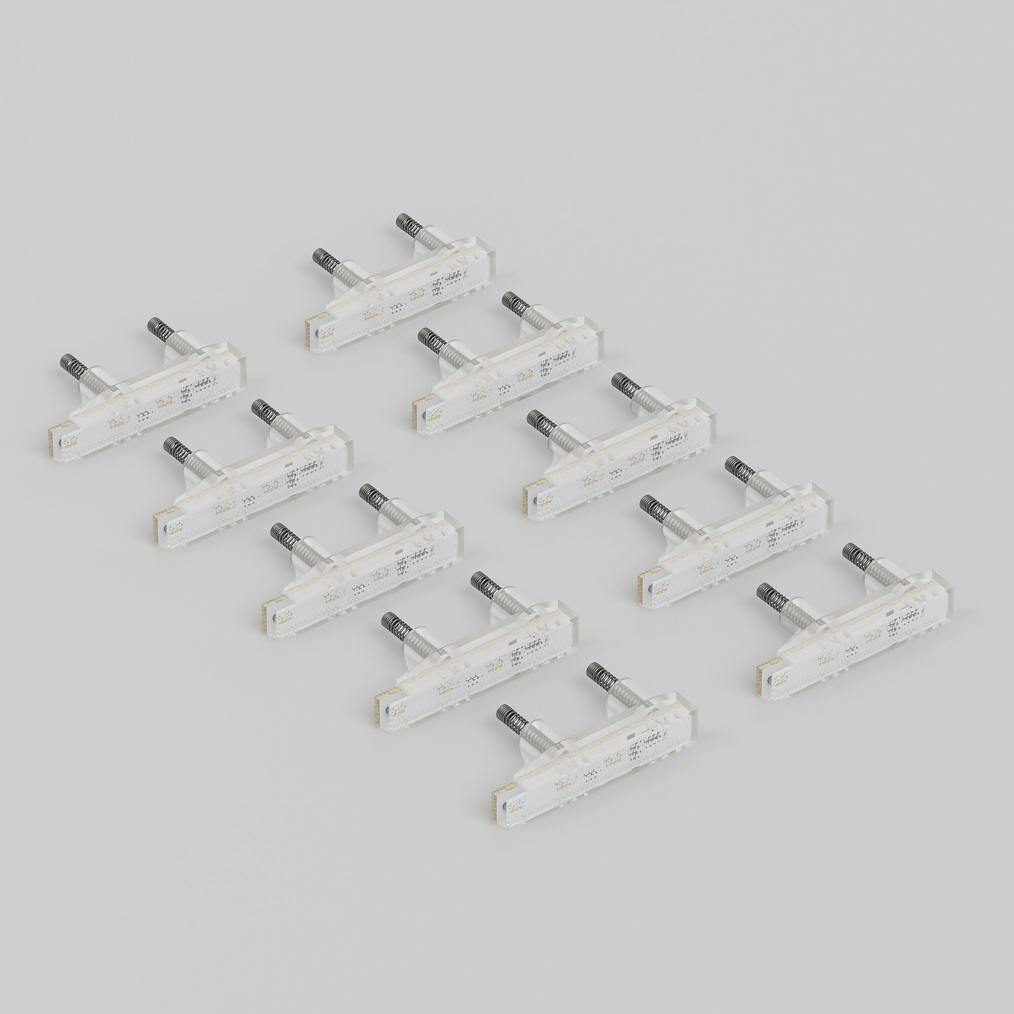 Блок LED подсветки для выключателя 10 шт. (белый) W8020101 Werkel