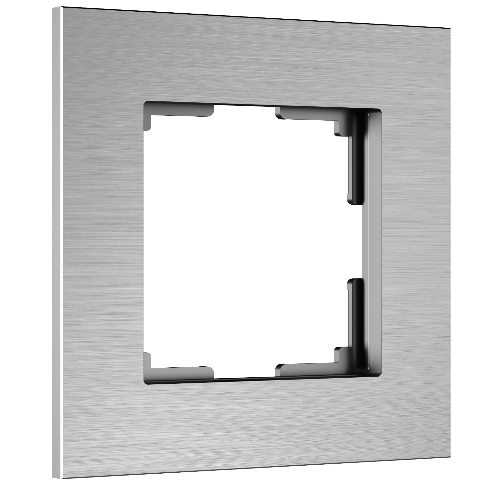 Рамка из металла на 1 пост АluMax алюминий W0013506 Werkel