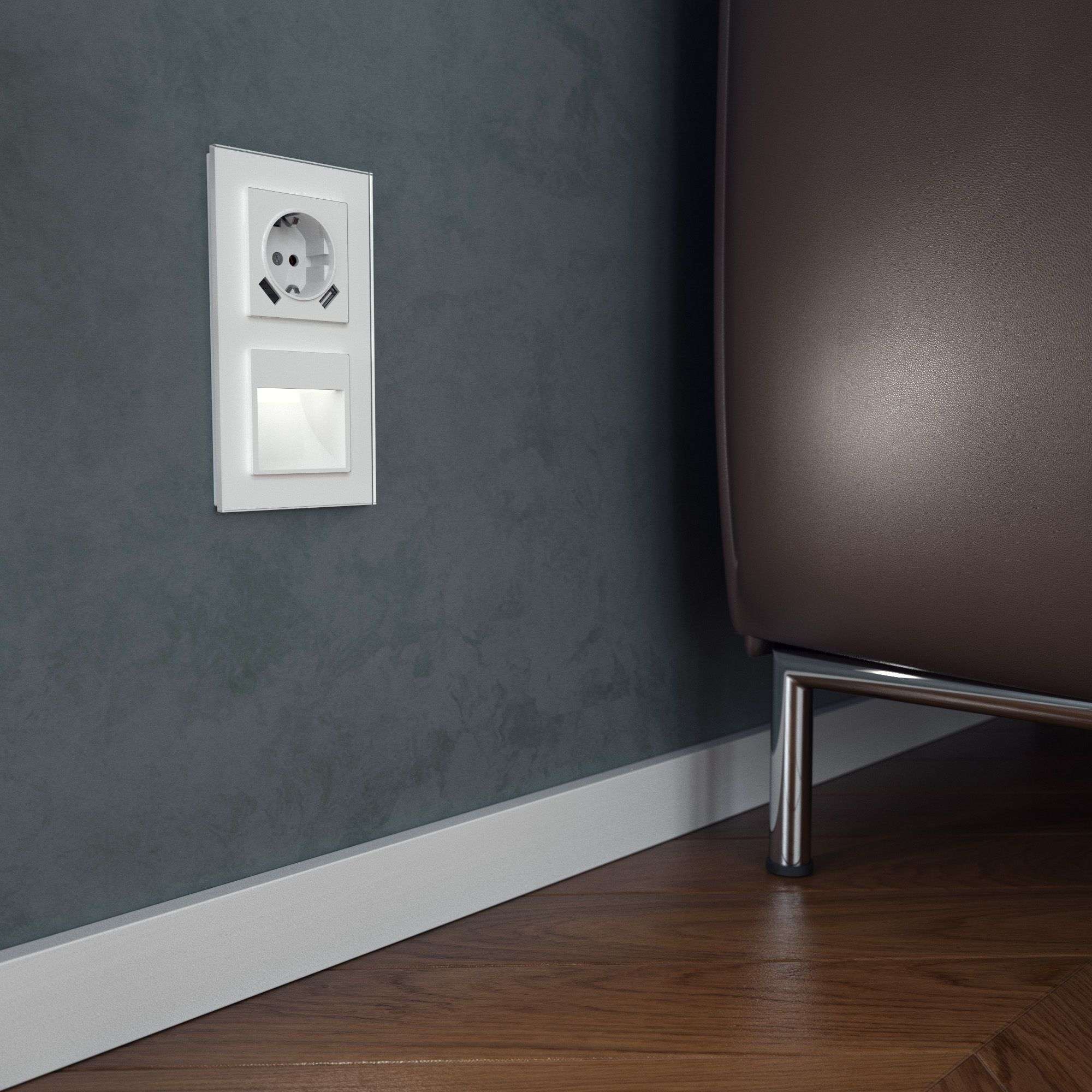 Встраиваемая LED подсветка белый W1154101 Werkel Встраиваемая LED подсветка белый W1154101 Werkel